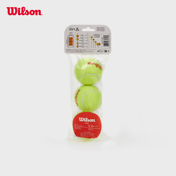 Wilson威尔胜青少年儿童训练网球低压缩网球耐磨Starter WRT137300