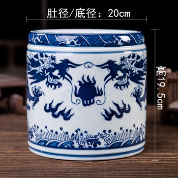 陶瓷青花笔筒品牌及商品- 京东