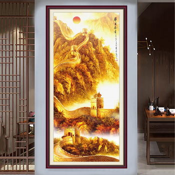 油画万里长城品牌及商品- 京东