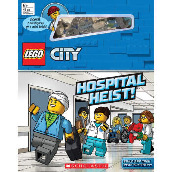 Hospital Heist! (LEGO City: Storybook with minifigures and minibuilds) (Novelty Book)