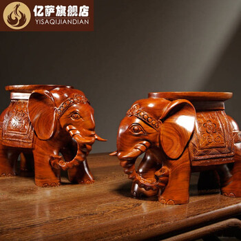 雕刻木象型号规格- 京东