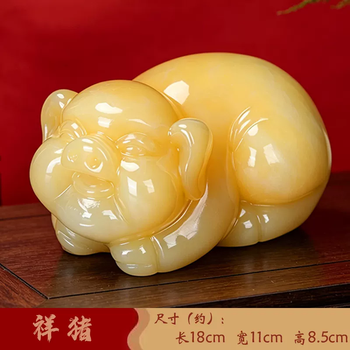 玉石吉祥物摆件型号规格- 京东