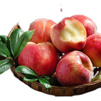 北京平谷产大桃毛桃应季新鲜水果脆桃甜口 12个礼盒装