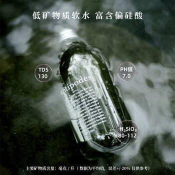 寰彼极（antipodes）新西兰进口高端饮用天然矿泉水500ml单支装