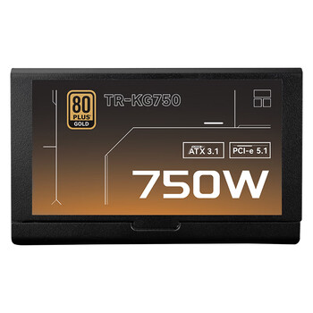 利民（thermalright）额定750W TR-KG750 ATX3.1电源 金牌电源 原生PCIE5.1全模组电源 日系主电容 14CM小电源