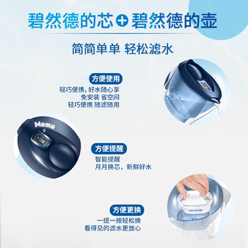 碧然德（BRITA） 家用滤水壶 净水壶滤芯 Maxtra 多效滤芯 1枚装