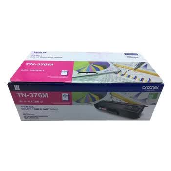 兄弟 TN-376M 品红高容 原装彩色粉仓 适配 HL4150CDN HL4570CDW MFC9460CDN 打印机硒鼓粉盒 单支打印约 3500 页