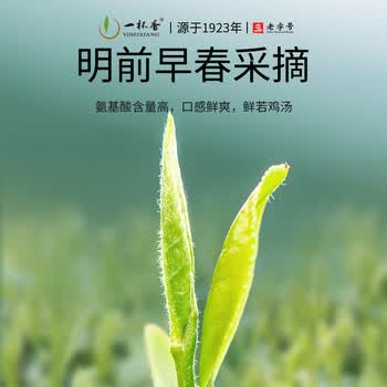 一杯香茶叶绿茶明前安吉正宗白茶200g2026新茶春茶礼盒装自己喝散装茗茶