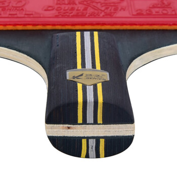 双鱼乒乓球拍直拍横拍双拍对拍套装 娱乐型2只装K319A赠3球