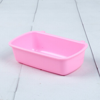 仓鼠用品食盆刺猬碗防翻喂食器食盒金丝熊蜜袋鼯松鼠饭碗食盘长形食盒粉色 图片价格品牌报价 京东
