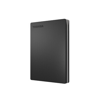 东芝（TOSHIBA）1TB 移动硬盘机械 Slim系列 USB3.2 Gen 1 2.5英寸 黑色 兼容Mac 金属超薄 密码保护 轻松备份