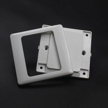 86型底盒暗盒保护盖空白盖板 pvc圆形八角盒白板内盖板接线盒盖子 5个