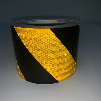 5cm货车箭头反光贴汽车摩托反光条车库防撞夜光贴纸地贴导向标膜 10cm