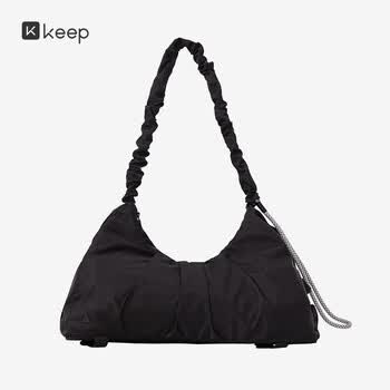 Keep瑜伽挎包健身包游泳包大容量手提包休闲单肩手提防水户外包经典黑 Keep瑜伽挎包健身包游泳包大容量手提包休闲单肩手提防水户外包经典黑