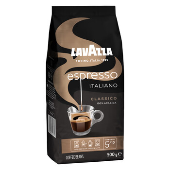 拉瓦萨（LAVAZZA）意大利拉瓦萨lavazza意式浓缩咖啡豆500g