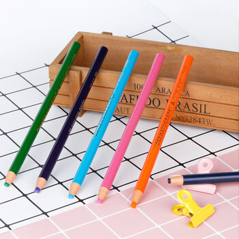 uni三菱油性蜡笔环保手撕卷纸7600工业标记笔(可书写底片/玻璃/皮革/金属等)紫色单支装