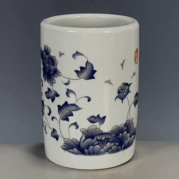 清代青花瓷器笔筒品牌及商品- 京东