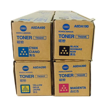 KONICA MINOLTA柯尼卡美能达 TN324C原装墨粉 黄色高容 适用于BizhubC308/C368/C7930 约2.6万页 KONICA MINOLTA柯尼卡美能达 TN324C原装墨粉 黄色高容 适用于BizhubC308/C368/C7930 约2.6万页