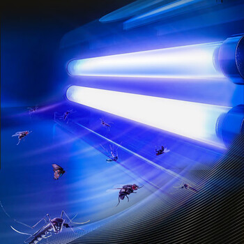 榄菊家用商用餐厅灭蚊灯蚊子苍蝇诱捕电击蚊蝇灭蝇电蚊灯灭蚊器