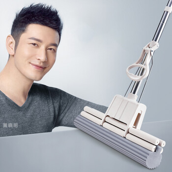 大卫滚轮式胶棉拖把拓朴替换装吸水海绵拖把头 大号胶棉头 大卫滚轮式胶棉拖把拓朴替换装吸水海绵拖把头 大号胶棉头