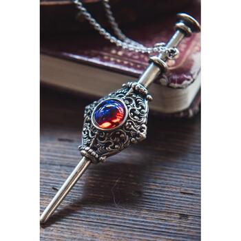 哈利波特神奇动物在哪里格林德沃血盟契约项链gcd吊坠925银项链l码