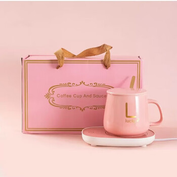 WINTERPALACE保温杯牛奶恒温水杯子加热杯垫公司伴手礼品商务刻印字logo纪念