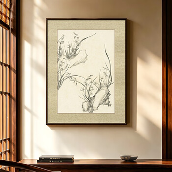 兰花水墨画品牌及商品- 京东