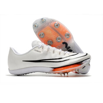 maxfly新款气垫钉鞋中长短跑男女s9精英fly3体考比赛 maxfly白色 45