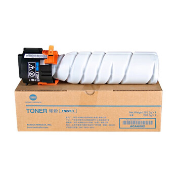 KONICA MINOLTA柯尼卡美能达 TN225H原装墨粉 高容量 适用于Bizhub226i/246i/266i/306i 约1.2万页 KONICA MINOLTA柯尼卡美能达 TN225H原装墨粉 高容量 适用于Bizhub226i/246i/266i/306i 约1.2万页
