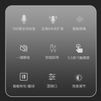 联想 TMC-100 有线全向麦克风 8 米远距离拾音 USB 免驱 80 平米大型会议室桌面降噪拾音扬声器 联想 TMC-100 有线全向麦克风 8 米远距离拾音 USB 免驱 80 平米大型会议室桌面降噪拾音扬声器