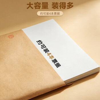 晨光（M&G）3号B6牛皮纸信封 176*125mm财务发票袋 邮局商务标准信封袋工资袋 20个装AGWN8532