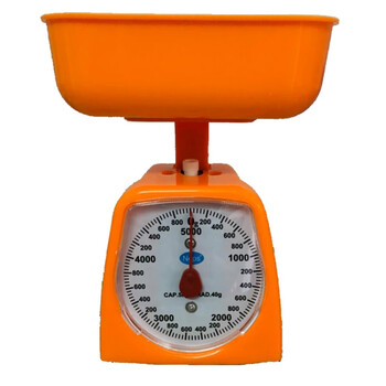 淘样儿老式秤盘秤机械台秤家用5kg10kg30kg圆盘弹簧秤指针称托盘厨房