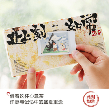 茶颜悦色荔枝冷泡茶 心愿茶2盒装35g共14枚荔枝风味红茶乌龙茶包毕业礼物