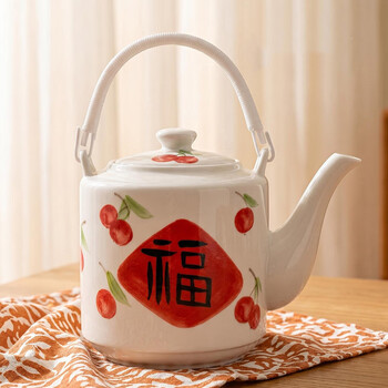 景德镇陶瓷茶壶- 京东