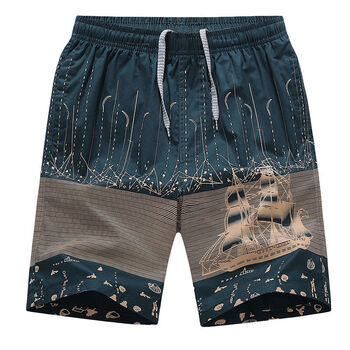 胖人大裤头男外穿宽松裤衩子夏季胖子男士短裤加肥加大码五分裤夏季大