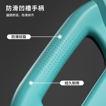 PROIRON腹肌盘 滑盘普拉提滑行板健腹轮男女四轮腹部健身器材蓝色+跪垫