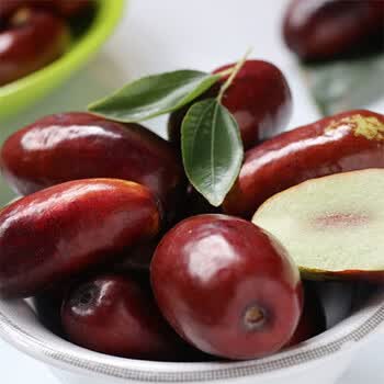 盘中玉宁夏灵武长长枣子新鲜脆甜冬枣红枣枣子新鲜灵武长i枣5斤中枣