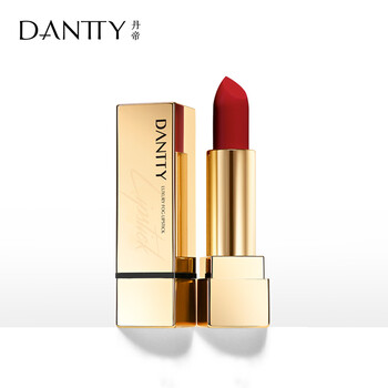 丹帝奢华迷雾唇膏口红雾面哑光高显色高滋润高保湿不沾杯咬唇妆103