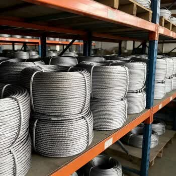 音米yinmi 国旗绳子 旗杆升旗配件 304不锈钢升旗绳 7*19股直径2.0mm 30米