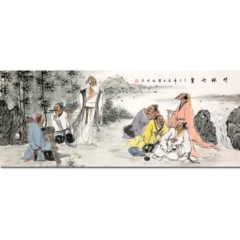 国画水墨人物型号规格- 京东