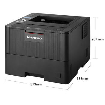 联想 LJ5000DN 黑白激光高速打印机 A4 自动双面打印 有线网络商用办公打印机