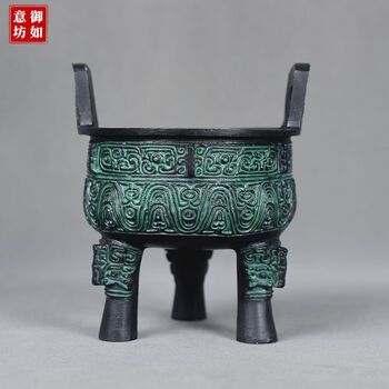 三足青铜香炉型号规格- 京东