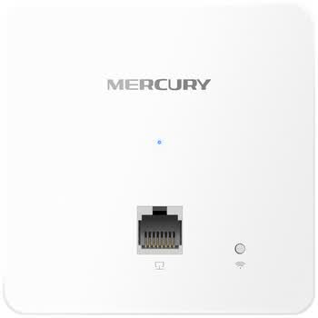 水星(MERCURY) 1200M双频无线面板式AP 企业级酒店全屋wifi接入点 千兆端口 支持POE供电MIAP1200GP 水星(MERCURY) 1200M双频无线面板式AP 企业级酒店全屋wifi接入点 千兆端口 支持POE供电MIAP1200GP
