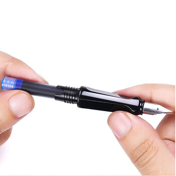 永生 100支装 黑色   钢笔墨囊一次性墨胆小学生钢笔墨囊 3.4mm口径钢笔通用