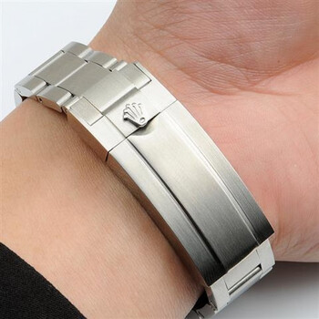 适用于适配劳力士绿水鬼游艇名仕黑水鬼蓝水鬼表带男钢带表带男20mm