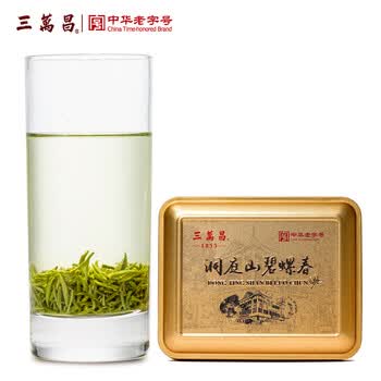 三萬昌「洞庭山碧螺春茶」高級茶葉未開封 三万昌- 京东