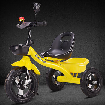 儿童三轮车脚踏车1326岁小孩玩具带音乐宝宝轻便自行车耐磨太空轮硬座