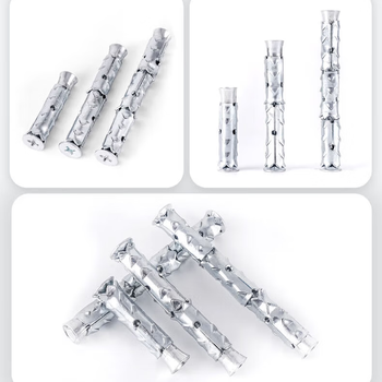 永利尚镀锌拉爆内外膨胀丝螺丝钉爆炸螺钉 内膨胀6*60（10个 