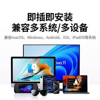 绿联六合一 Type-C鳍纹扩展10G便携屏拓展坞4K60Hz【USB+Type-C+PD100W】适用笔记本电脑平板CM818 绿联六合一 Type-C鳍纹扩展10G便携屏拓展坞4K60Hz【USB+Type-C+PD100W】适用笔记本电脑平板CM818