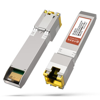 中科光电万兆电口模块 光转电口模块 光电转换模块 10G光电模块 30米 SFP+光转网口适用国产品牌ZK-10G-TX